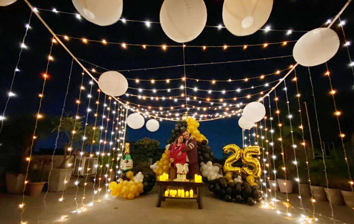 Anniversary Balloon Decoration